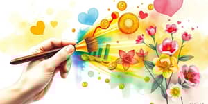 La Pincelada Financiera: Colorea tu Futuro Económico