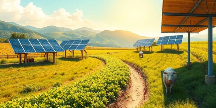 Agrivoltaica: Integrando Energía Solar y Agricultura para Doble Beneficio